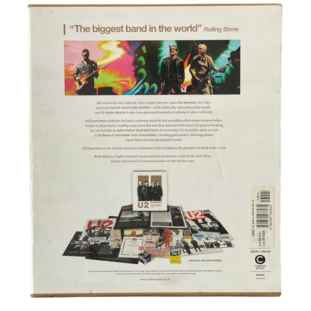 U2 Experience: The Ultimate Interactive U2 Box Set By Brian Boyd - Picture 4 of 4